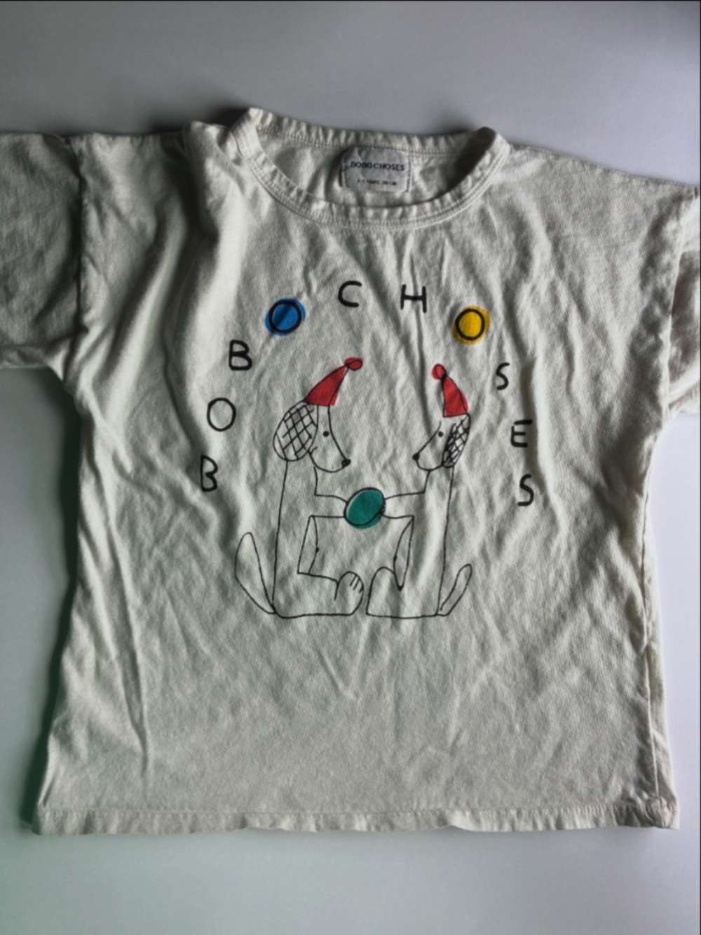 VGUC Bobo Choses Exclusive celebration Dogs SS Tee 4/5y